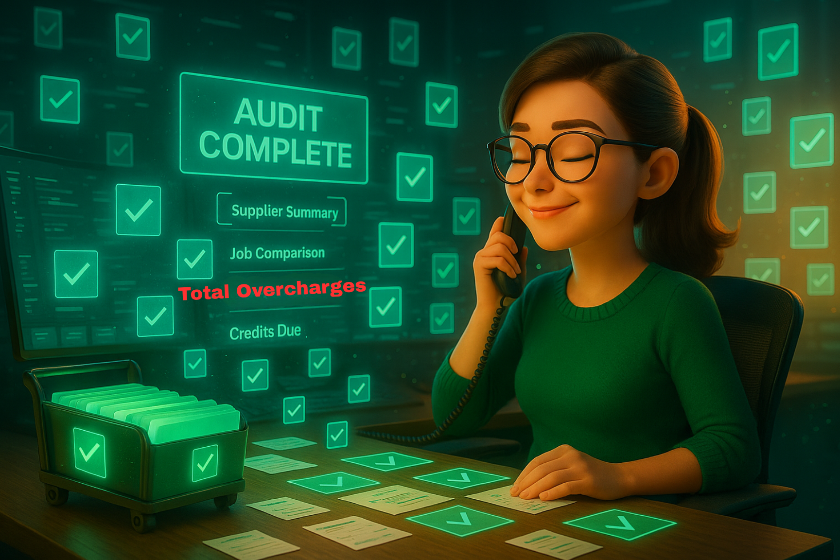 Susan’s audit report visualization